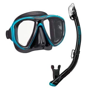 TUSA Powerview Dry Adult Mask and Snorkel Combo (UC-2425P)