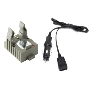 STREAMLIGHT Strion Flashlight Charger Holder with 12V DC Car Charge Cord (22051-74102-BUNDLE)