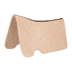 MUSTANG 1/2in Wool Contoured 30x30in Tan Pad Protector (1478)