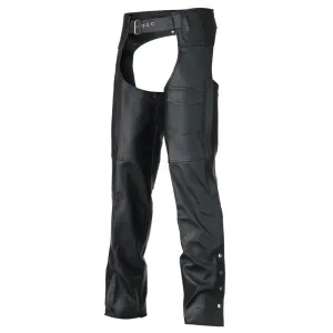 VANCE LEATHERS USA Classic Biker Leather Chaps