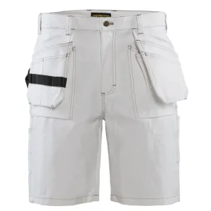BLAKLADER 1634 White Painter Work Shorts (163412101000)