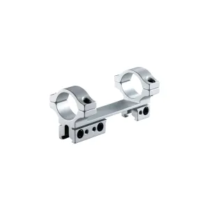 BKL 1in. Dia x 4in. Long Rimfire Unitized Dovetail Silver Mount (261-S)