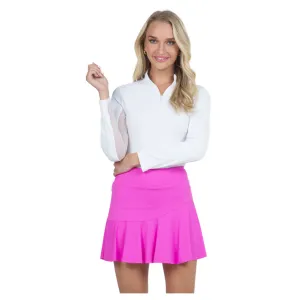 IBKUL Women's Solid Flounce Skort (20000)