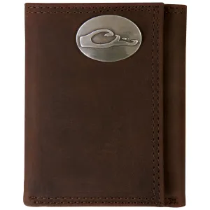 DRAKE Leather Tri-Fold Wallet (DA7005-LEA)