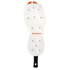 KORKERS OmniTrax v3.0 Studded Felt Sole, Gray/Orange (FA3050)