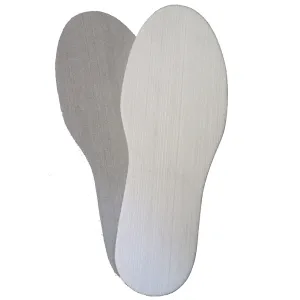 KORKERS Unisex Plain Felt White Re-Sole Kit (FA4010)