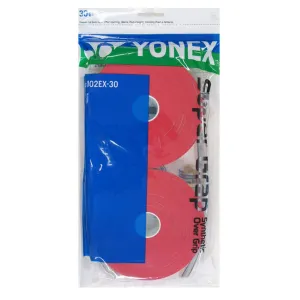 YONEX Super Grap Overgrip 30-Pack Tennis Grip (AC102-30BK)