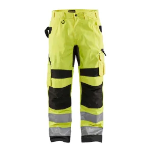 BLAKLADER 1699 Yellow Hi-Vis/Black Ripstop Pants (169918313399)