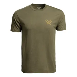 VORTEX Mens Counting Sheep Brown Heather T-Shirt (VOR-222-12-BRH)