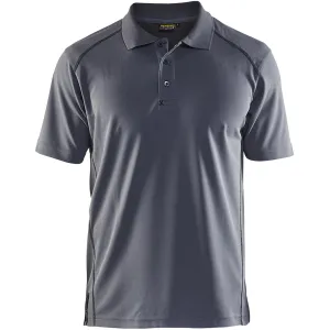 BLAKLADER Men's 3451 Navy Blue UV Protection Short Sleeve Polo Shirt (345110518900)
