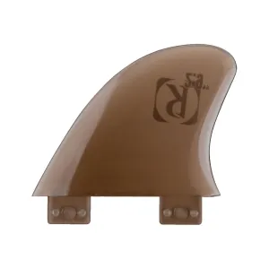 RONIX Alfred Polycarbonate Bottom Mount 1-Pack Black Surf Fin