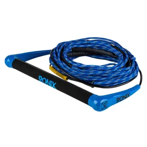 RONIX Combo 3.0 Hide Grip Wakeboard Handle with 70ft Solin Hybrid Rope