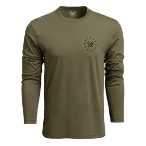 VORTEX Mens Salute Black T-Shirt (VOR-222-02-BLK)
