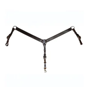 CIRCLE Y Classic Smooth Brest Collar