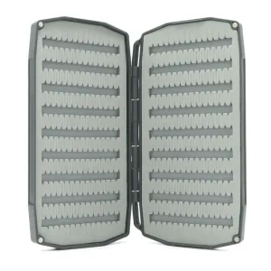 UMPQUA UPG Foam Double Essential Large Gray Fly Box (30088)