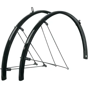 SKS Bluemels B55 700c Glossy Black Fender Set (11815)