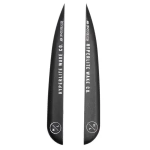 HYPERLITE 0.8in P-Wing 2-Pack Black Wakeboard Fin Kit (73920102)