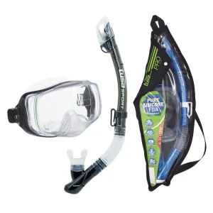 TUSA Imprex 3D Dry Adult Mask and Snorkel Combo