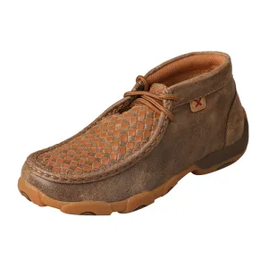 TWISTED X Kids Driving Bomber/Tan Moccasins (YDM0030)