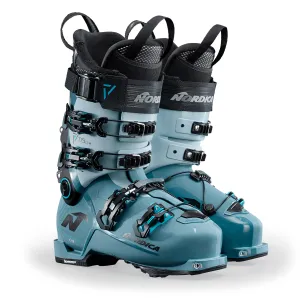 NORDICA Women's Unlimited 115 LT DYN Avio/Black/Light Blue Ski Boots (050P31004R2)