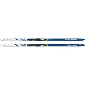 FISCHER Summit Crown Blue EF Fitness Nordic Skis With Tour Step-in IFP XC-Bindings (NV78022+S62019)