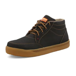 TWISTED X Men's Work Kicks Charcoal Shoe (MCAN007)