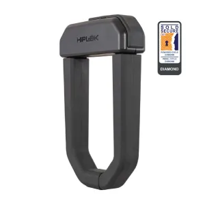 HIPLOK D1000 Black Bike U-Lock (DM1AB)