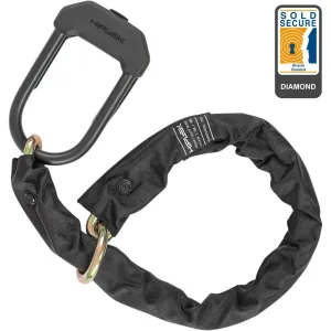 HIPLOK DXXL Black Chain and U-Lock (DXXL1AB)