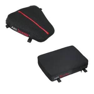 AIRHAWK Dualsport Cushion And Cruiser Pillion Motorcycle Seat Cushion (FA-DUAL-PLN-2PK)
