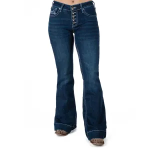 Cowgirl Tuff Company Women's SuperStar Dark Wash Jeans (C01-JSUPER-DWH)