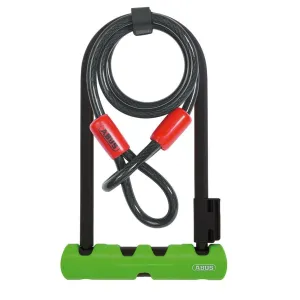 ABUS Ultra 410 U-Lock with Cobra Cable (34590)