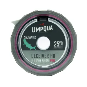 UMPQUA Deceiver HD Big Game Pink 25yds Fluorocarbon Tippet