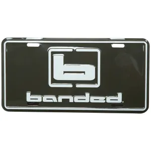 BANDED License Plate (B09988)