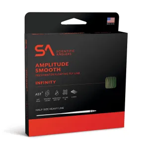 SCIENTIFIC ANGLERS Amplitude Smooth Infinity Optic Green/Satin Orange/Creamsicle Fly Line
