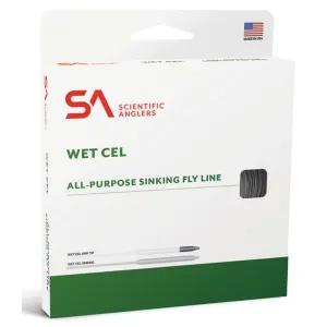 SCIENTIFIC ANGLERS Wet Cel Sink Tip Type IV Green/Charcoal Fly Line
