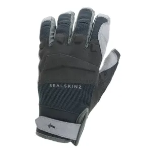 SEALSKINZ Sutton Black/Grey XXL Waterproof All Weather MTB Gloves (12100075010150)