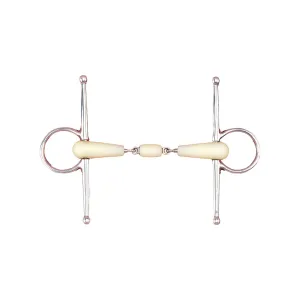 HAPPY MOUTH Double Jointed Full Cheek Bit (462171SS)