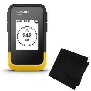 GARMIN eTrex SE Handled GPS Navigator and Gritr Microfibre (GRMN-010-02734-00+GRIT-MF)
