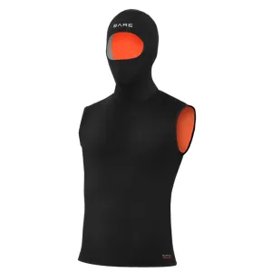 BARE Men's 7/3mm Ultrawarmth Black Hooded Vest (003173BLK)