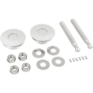QUIK-LATCH Aluminum Low Profile Quick Release Hood Pin Kit (QL-50)