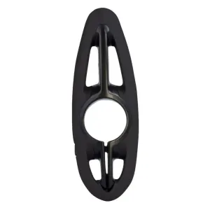 SERFAS Dual Density Aluminum Black Bar Ends (DDBE-ALBK)