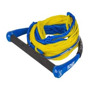 RONIX Combo 2.0 Hide Grip Wakeboard Handle with 65ft 4-Section PE Rope