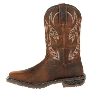 DURANGO Men's WorkHorse 11in Prairie Brown Western Work Boots (DDB0202)