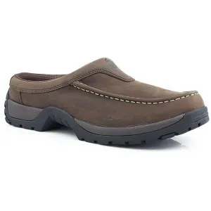 ROPER Men's Performance Lite Sole Slip On Oiled Leather with Removable Insole And Stirrup Shank Shoes (09-020-1650-156)