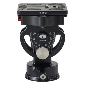 SIRUI L-20S Aluminium Monopod Tilt Head With TY-70-2 Quick Release Plate