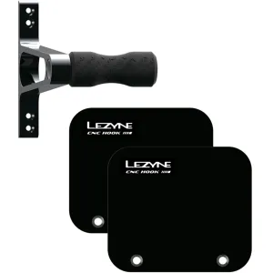 LEZYNE CNC Alloy Black Bicycle Wheel Hook (1-BS-CNCTH-V104)