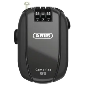 ABUS Combiflex Stopover 65 Black Cable Lock (95454)