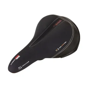 SERFAS Men's Dual Density Comfort Saddle with Lycra Cover (DDM-200)