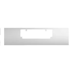 QAA 1-Piece Stainless Steel License Plate Bezel Fits 2003-2009 Hummer H2 (HV43005)