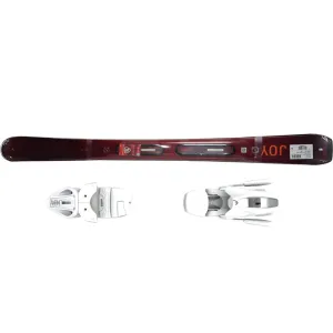 HEAD Women's e-Total Joy SW SLR Dark Red/Orange 148 Skis with JOY 9 GW SLR BR.85[H] Bindings (315623+100918)